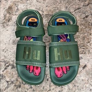 Brand new Pharrell Willams adillete sandals.